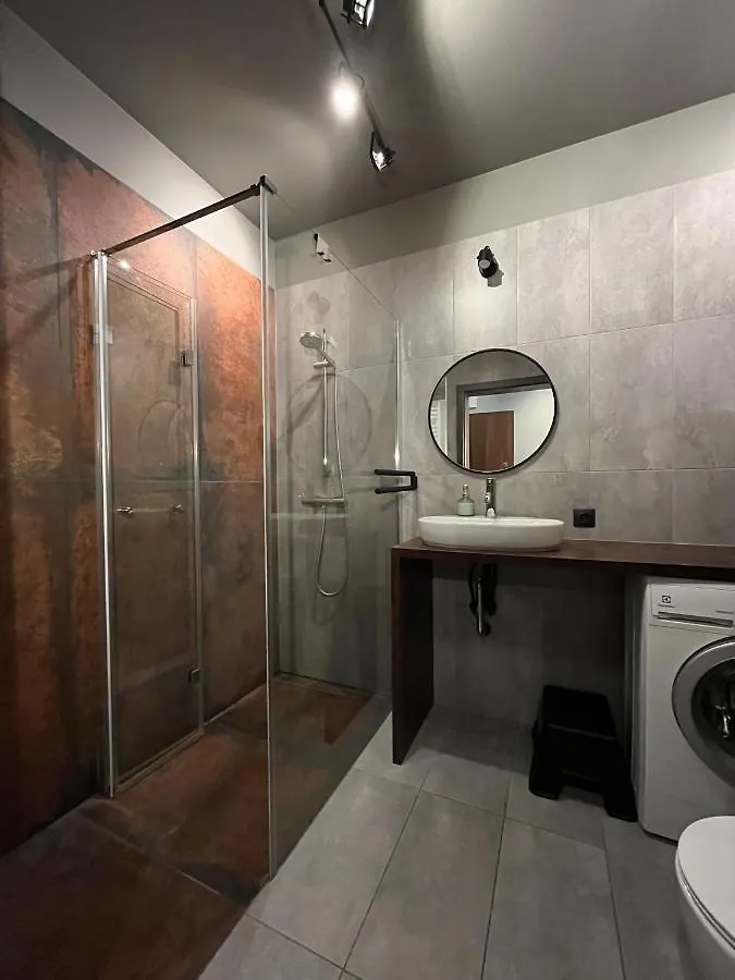 Apartment Yellow - Bastion Walowa Ev Center Free Parking In Garage Gdansk Poland